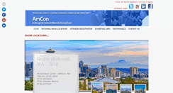 Desktop Screenshot of amconshows.com